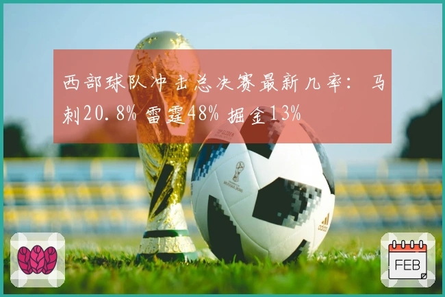 西部球队冲击总决赛最新几率：马刺20.8% 雷霆48% 掘金13%